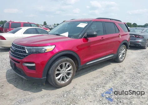 2021 Ford Explorer Xlt z USA, uszkodzony, nr VIN 1FMSK7DH6MGC44949